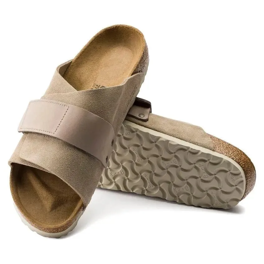 Kyoto Nubuck Narrow - Taupe