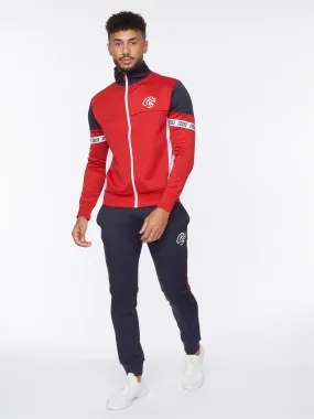 Landan Tracksuit Red
