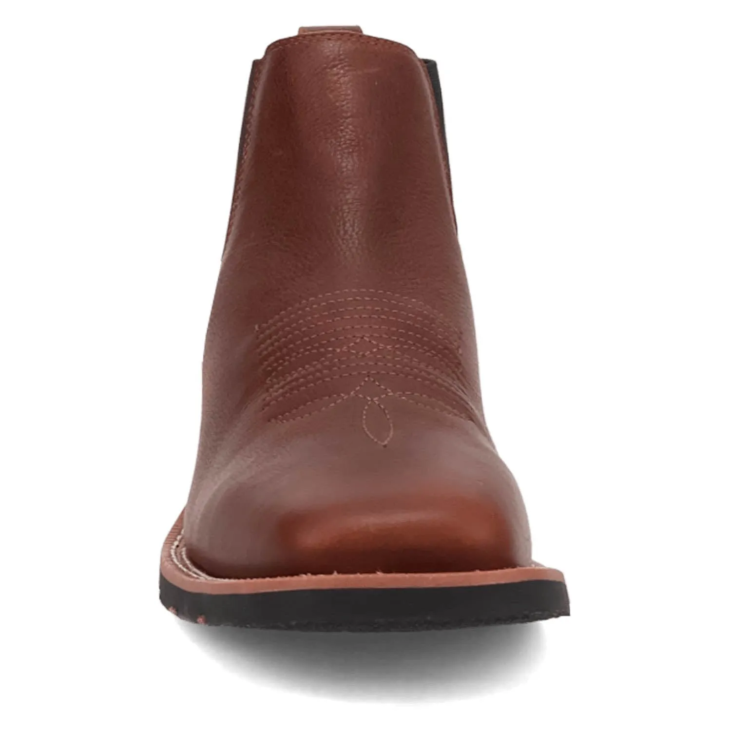 Laredo Mens Devin Dark Brown Leather Chelsea Boots