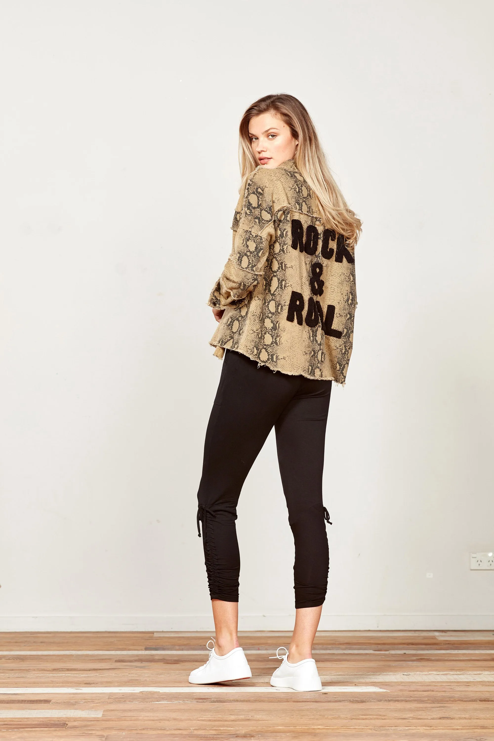 Lemon Tree Rock N Roll Jacket - Snakeskin