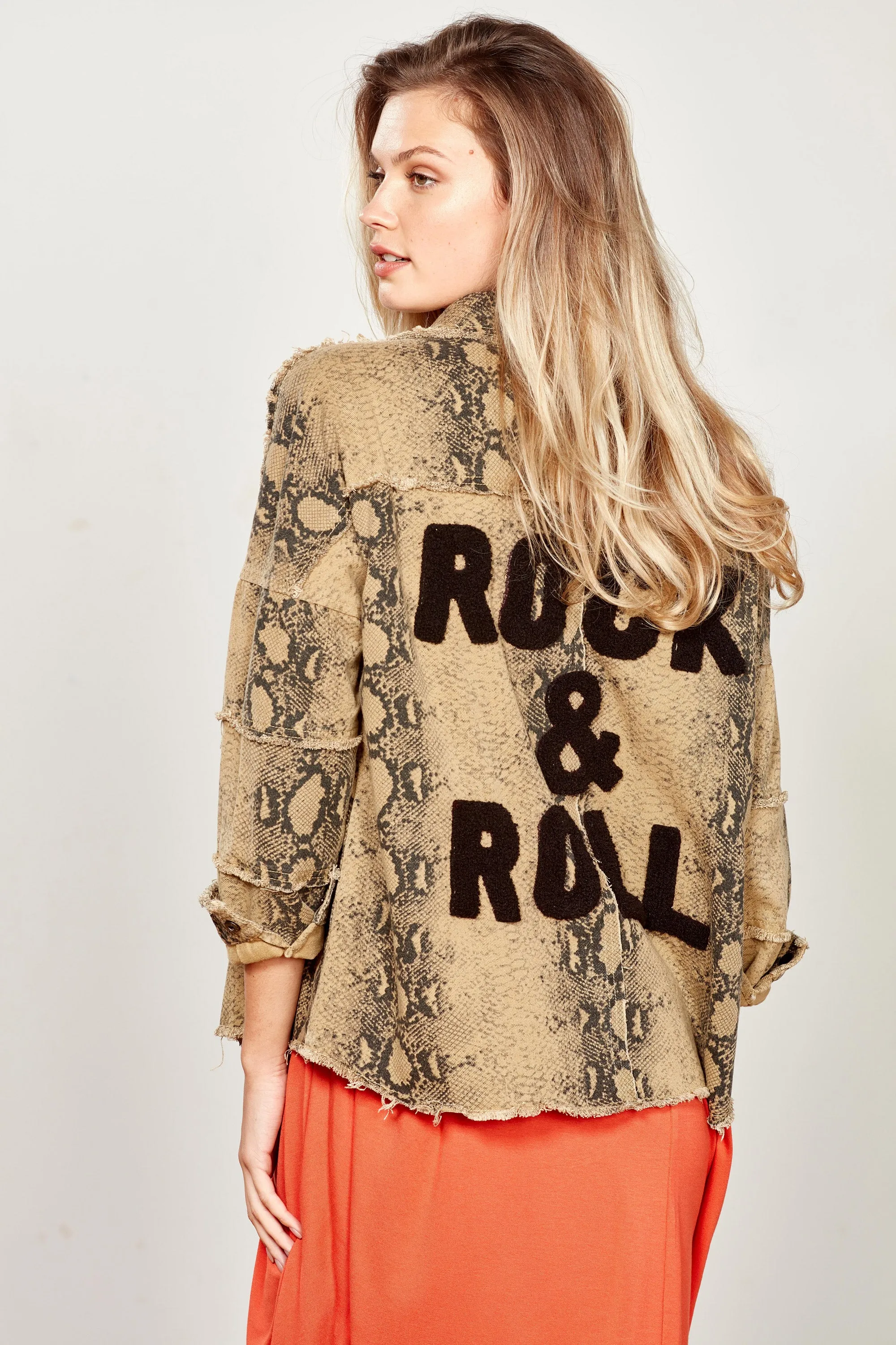 Lemon Tree Rock N Roll Jacket - Snakeskin