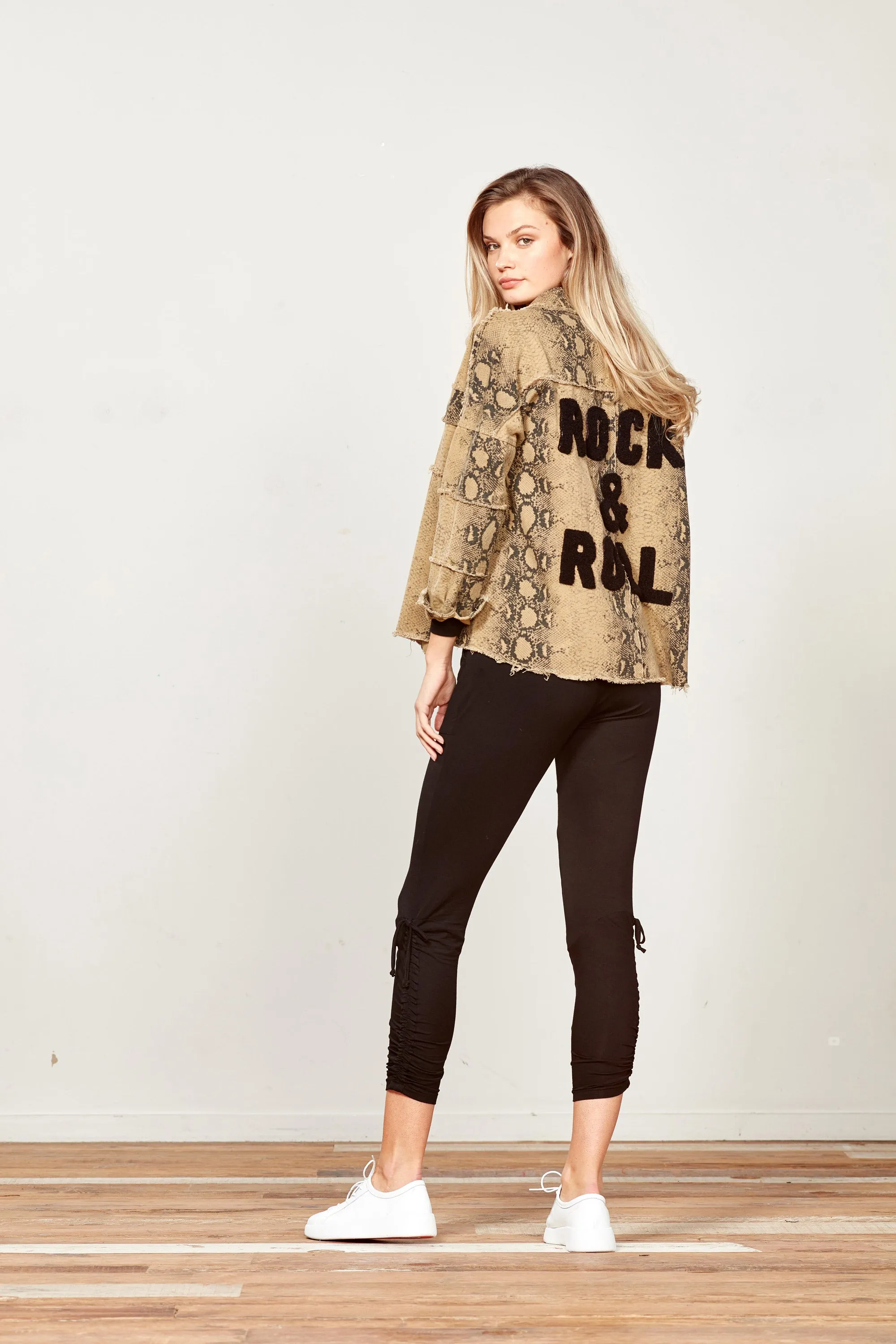 Lemon Tree Rock N Roll Jacket - Snakeskin