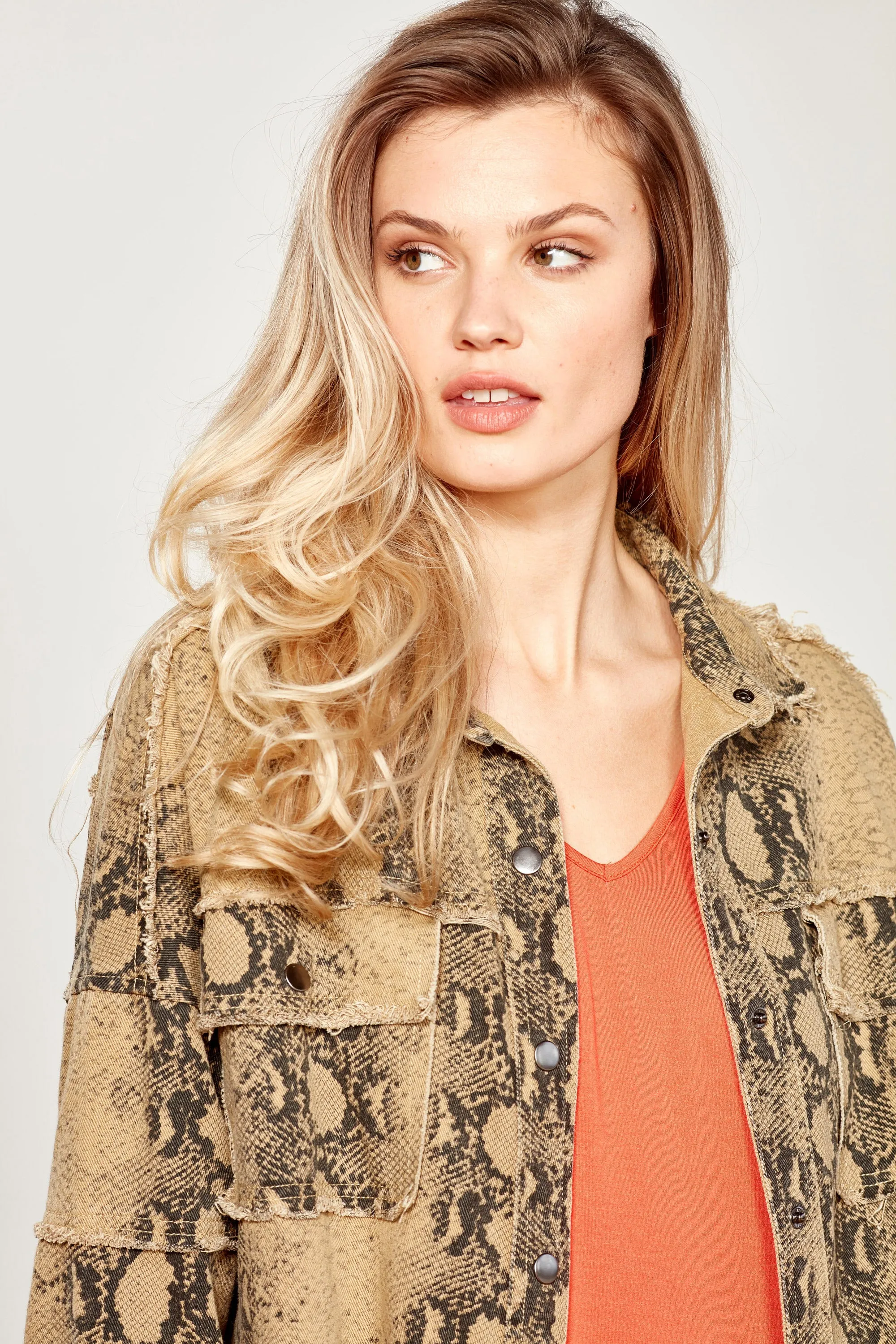 Lemon Tree Rock N Roll Jacket - Snakeskin