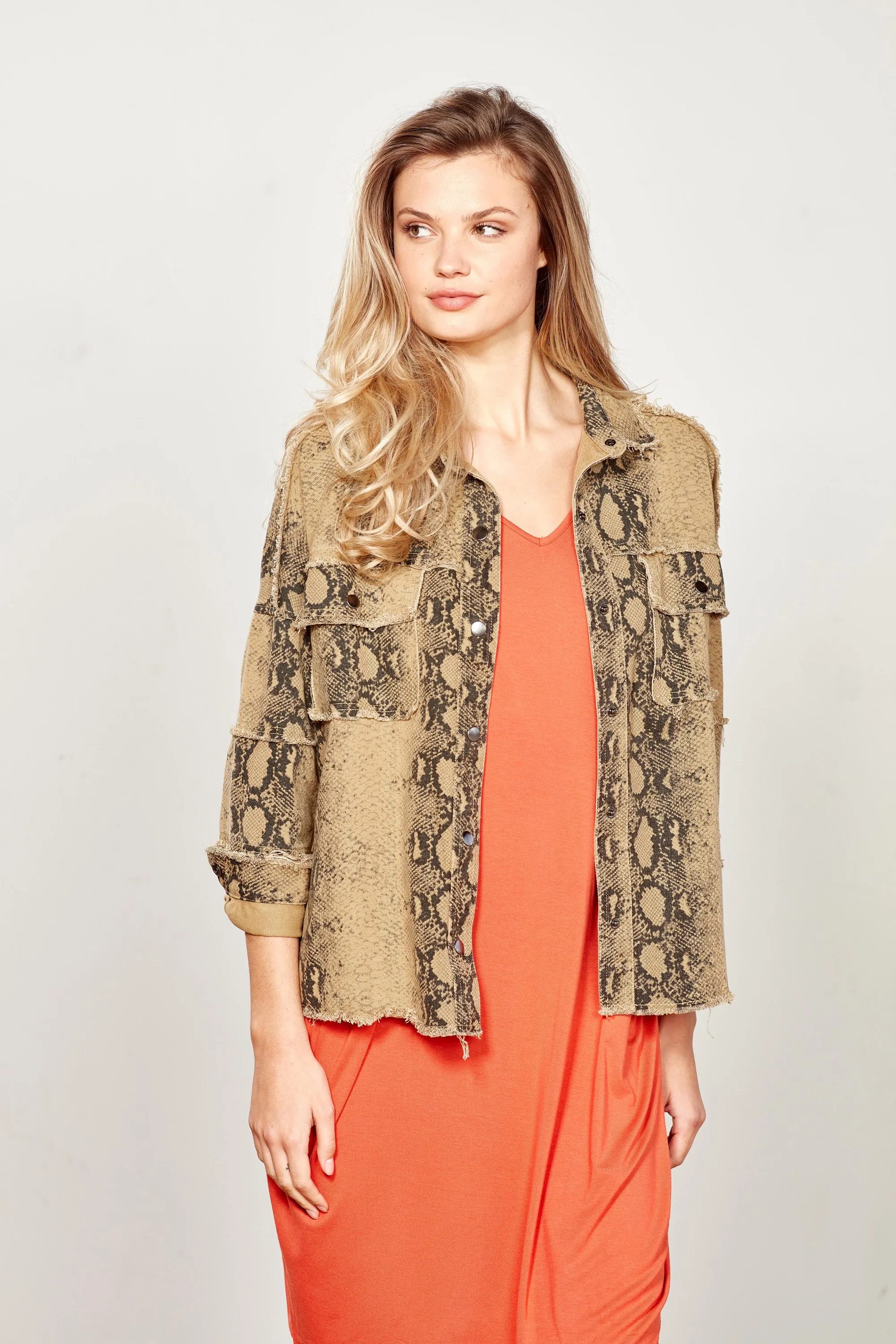 Lemon Tree Rock N Roll Jacket - Snakeskin