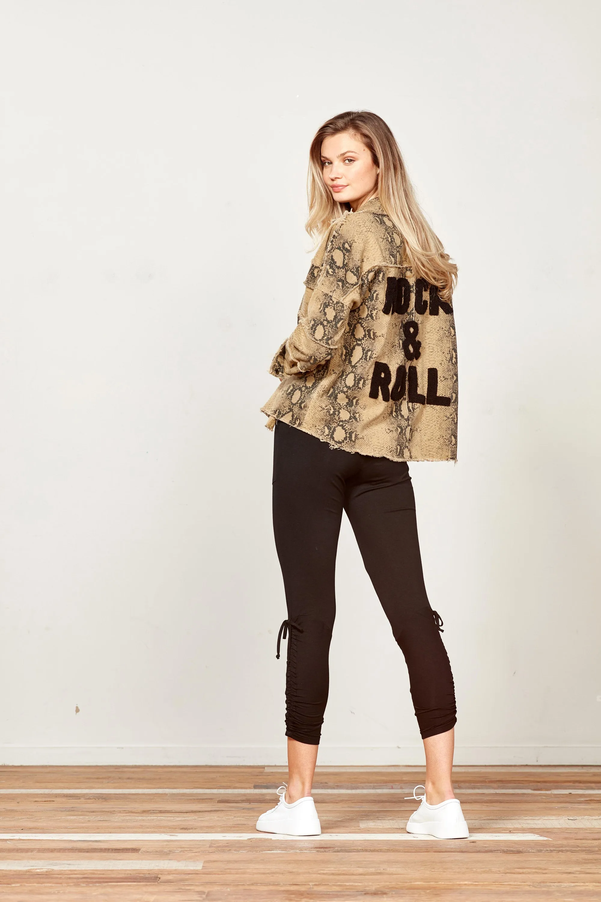 Lemon Tree Rock N Roll Jacket - Snakeskin
