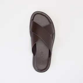 Mancini Men Cross Strap Sandal _ 154337