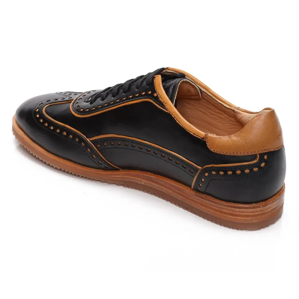 Mccoy Rock full grain crust Men's classic formals Black