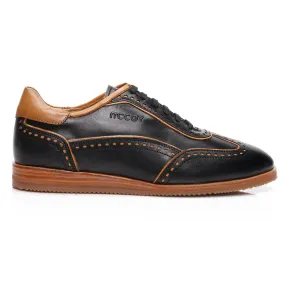 Mccoy Rock full grain crust Men's classic formals Black