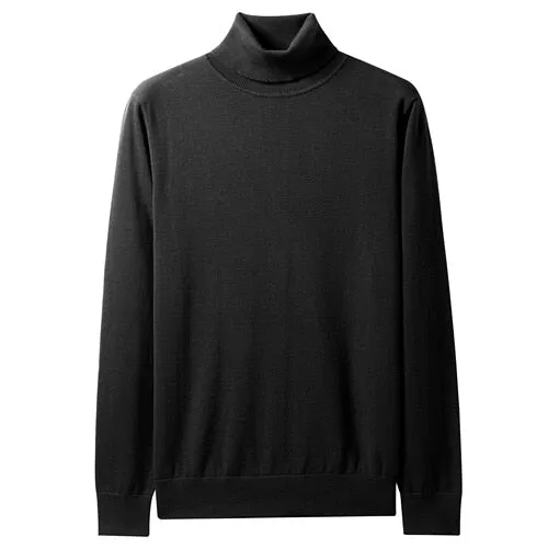 Men Sweaters Knitted Sweater Men 100% Cotton Slight Stretechy Soft Blusa