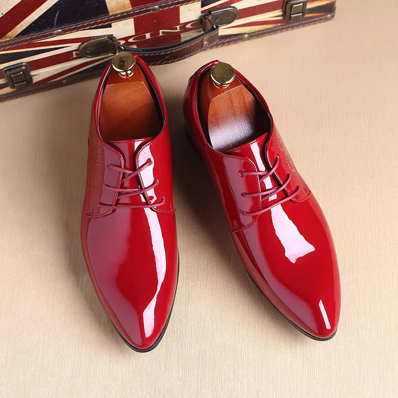 Men's Business Casual Leather Shoes - GlamzLife