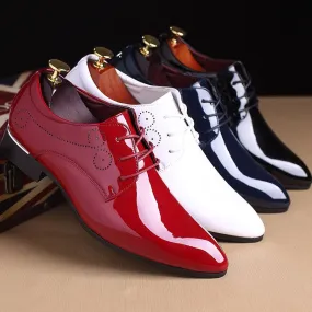 Men's Business Casual Leather Shoes - GlamzLife