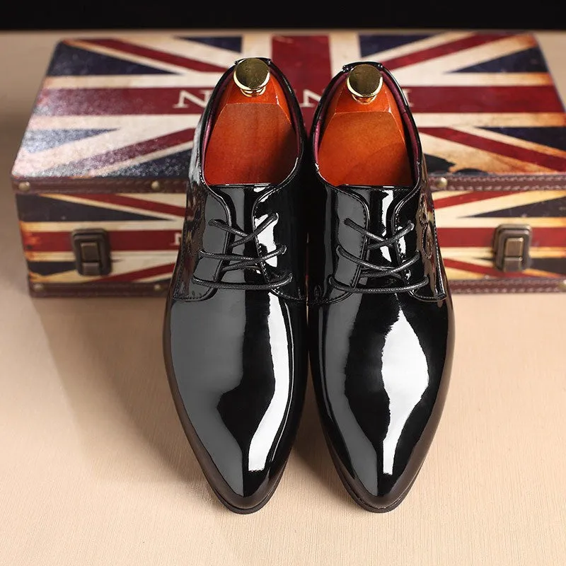 Men's Business Casual Leather Shoes - GlamzLife