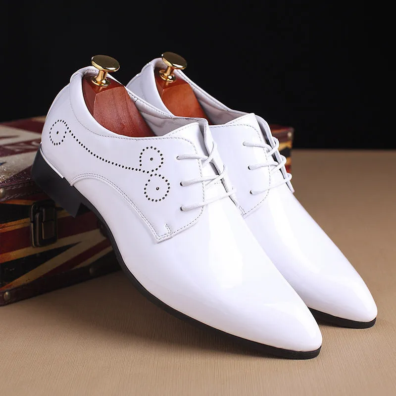 Men's Business Casual Leather Shoes - GlamzLife