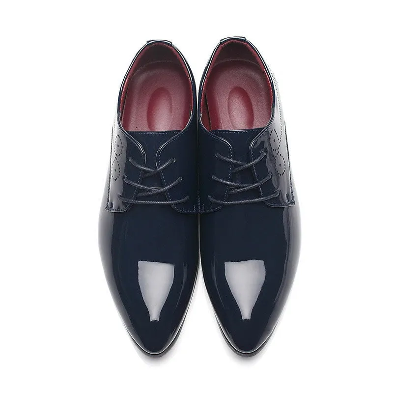 Men's Business Casual Leather Shoes - GlamzLife