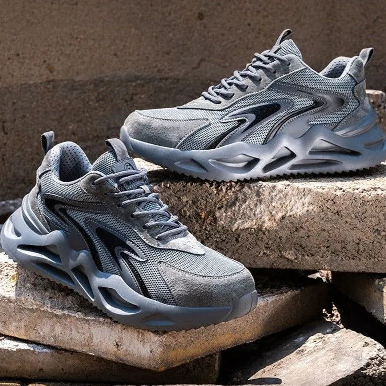 Men's Casual Shoes KWCS44 Anti-smashing Breathable Work Sneakers