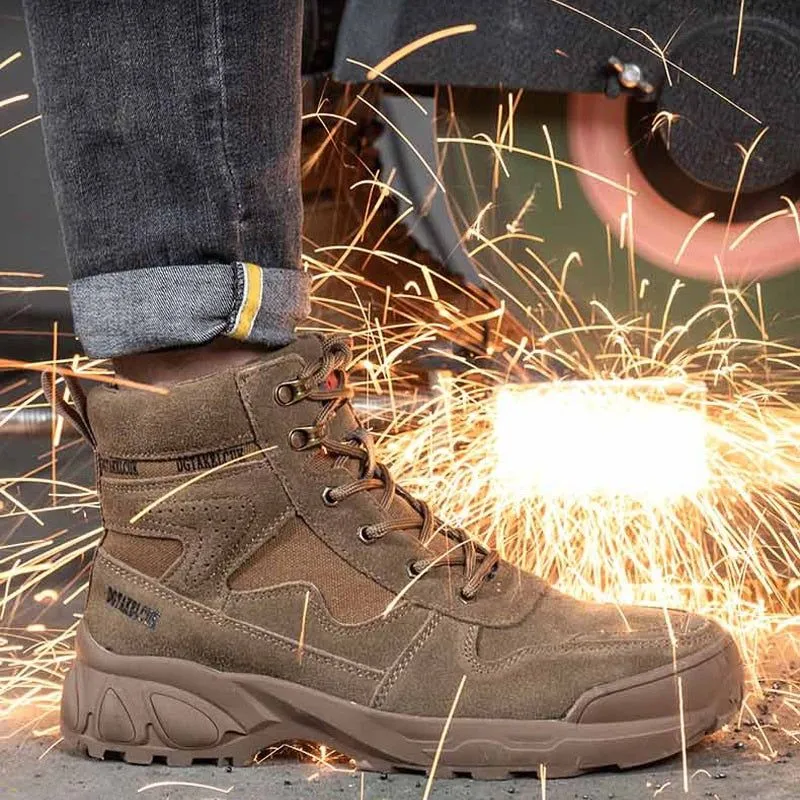 Men's Casual Shoes MCSETY48 Work Safety Boots Outdoor Military Boots