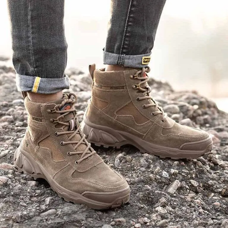 Men's Casual Shoes MCSETY48 Work Safety Boots Outdoor Military Boots