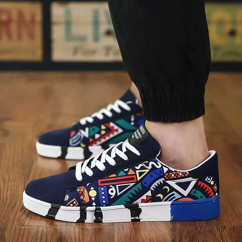 Men's Casual Sports Wear-resistant Breathable Trendy  Sneakers
