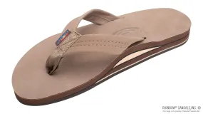 Men's Double Layer Premier Leather with Arch Support