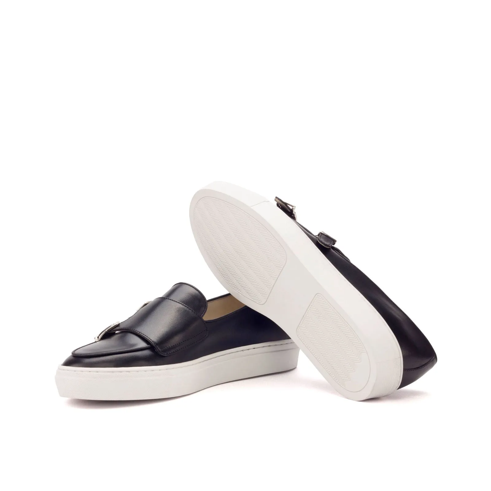 Men's Double Monk Sneakers Wide Plus Size 3344