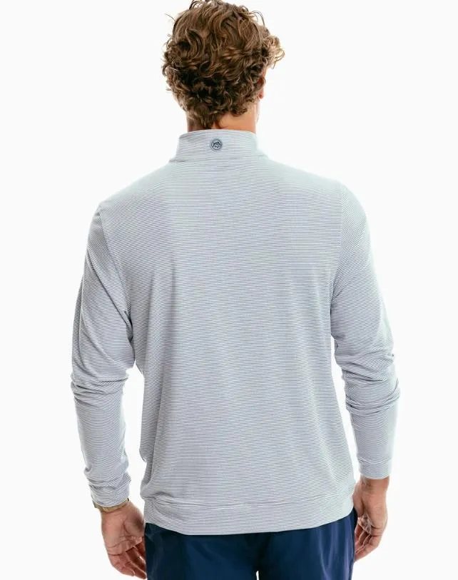Men's FL Centennial Micro Striped Performance 1/4 Zip