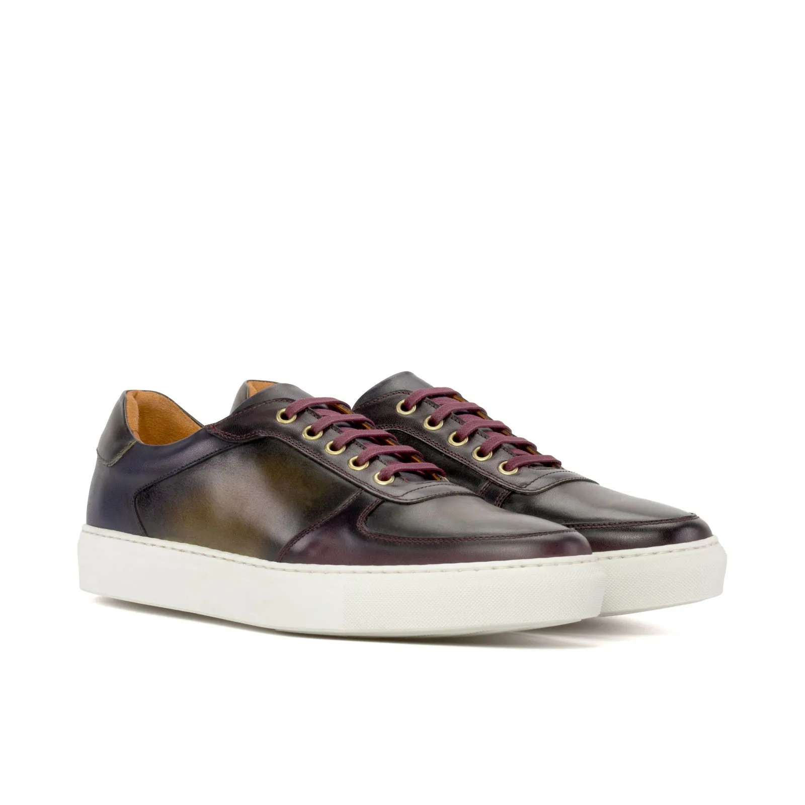 Men's Low Top Trainer Shoes Wide Plus Size 5874