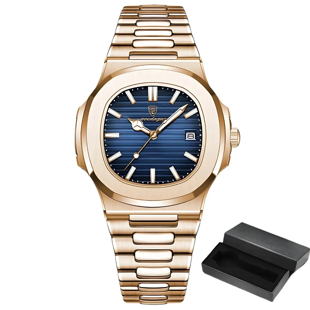 Men's Luminous Sports Square Watch