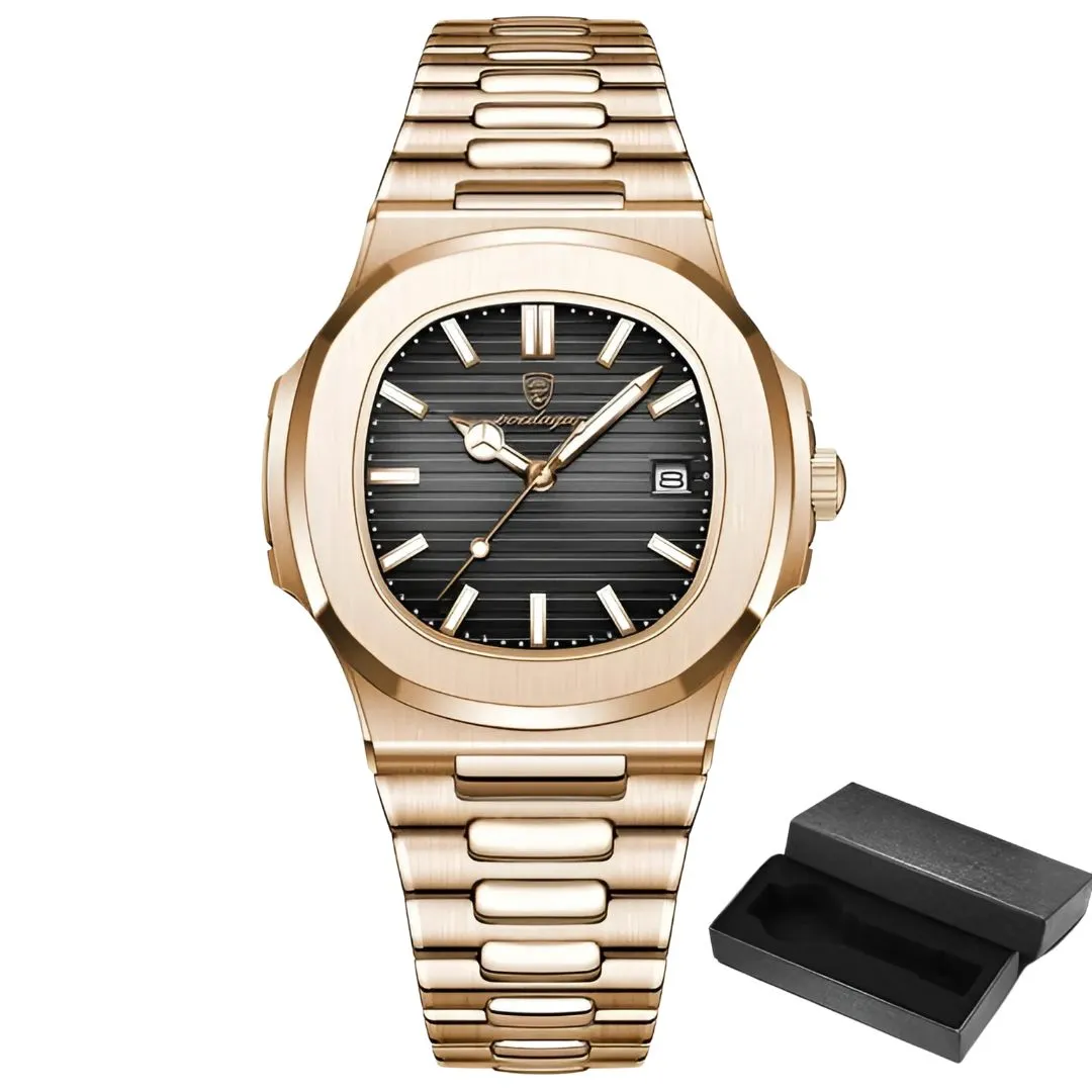 Men's Luminous Sports Square Watch