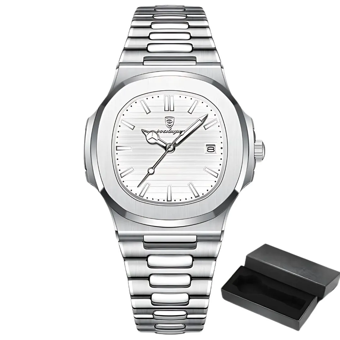 Men's Luminous Sports Square Watch