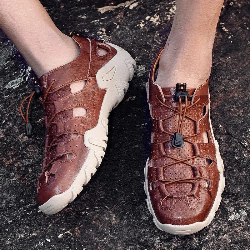 Men's Sandals Sandals Men's Beach Shoes Men's Fashion Large Size Casual