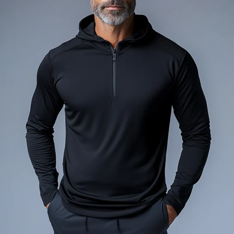 Men's Sports Quick Dry Slim Hoodie 96275189F