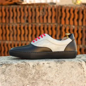 Men's Top Sider Leather Sneakers Wide Plus Size Grey 3570