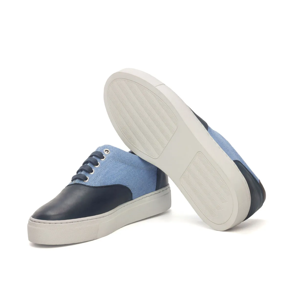 Men's Top Sider Sneakers Wide Plus Size Blue 2816