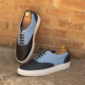 Men's Top Sider Sneakers Wide Plus Size Blue 2816