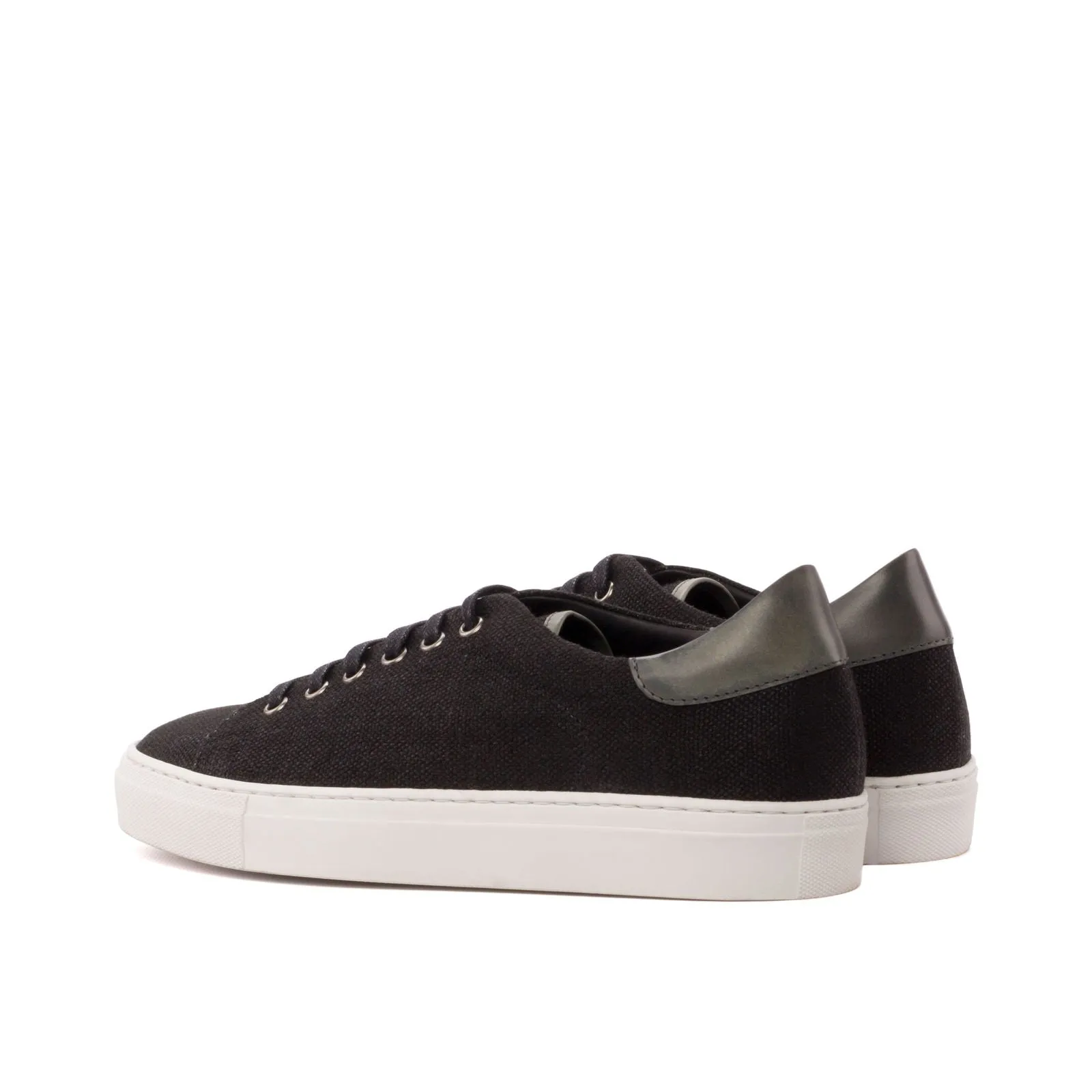 Men's Trainers Wide Plus Size Black 3487