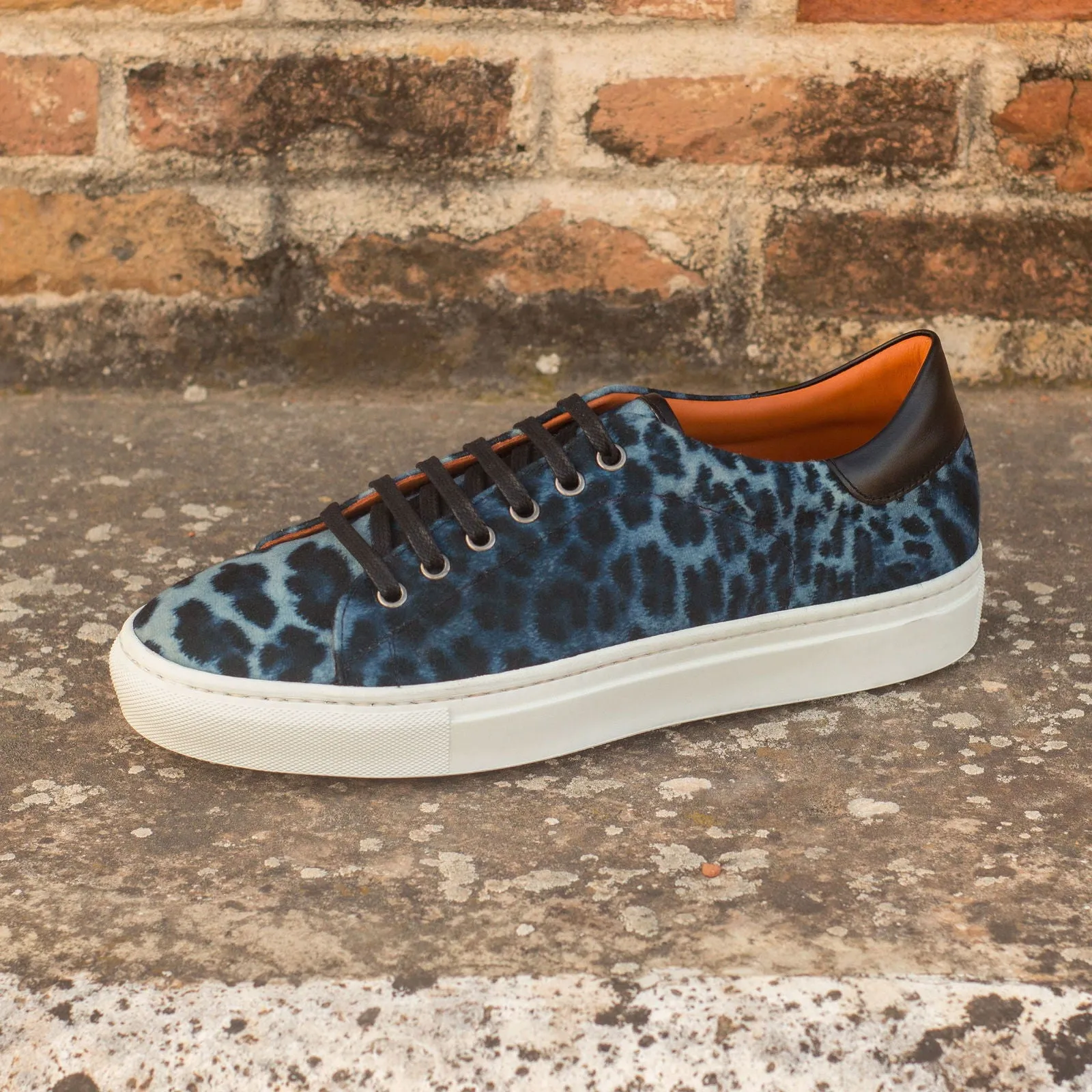 Men's Trainers Wide Plus Size Blue 3777