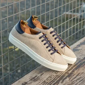 Men's Trainers Wide Plus Size White 3824