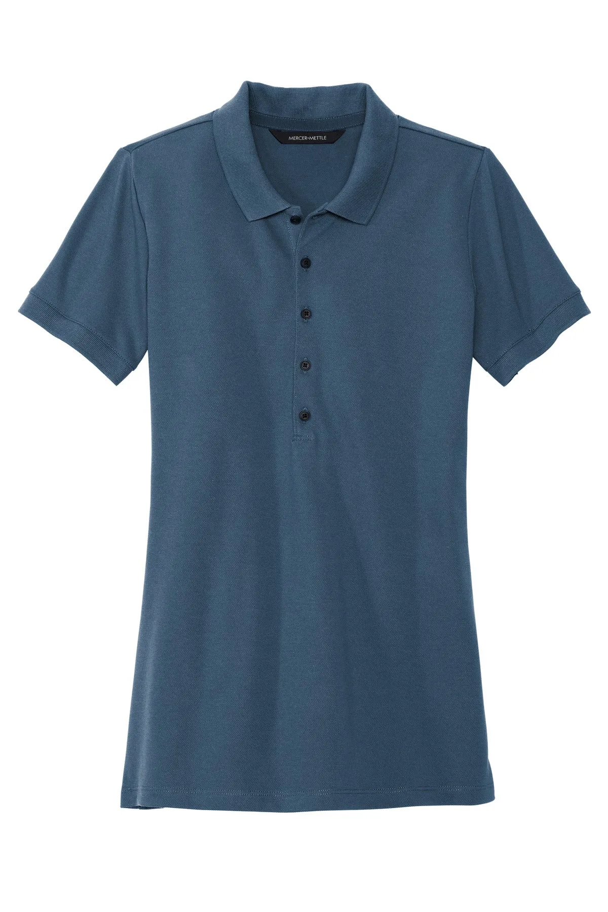 Mercer Mettle™ Women's Stretch Heavyweight Pique Polo MM1001