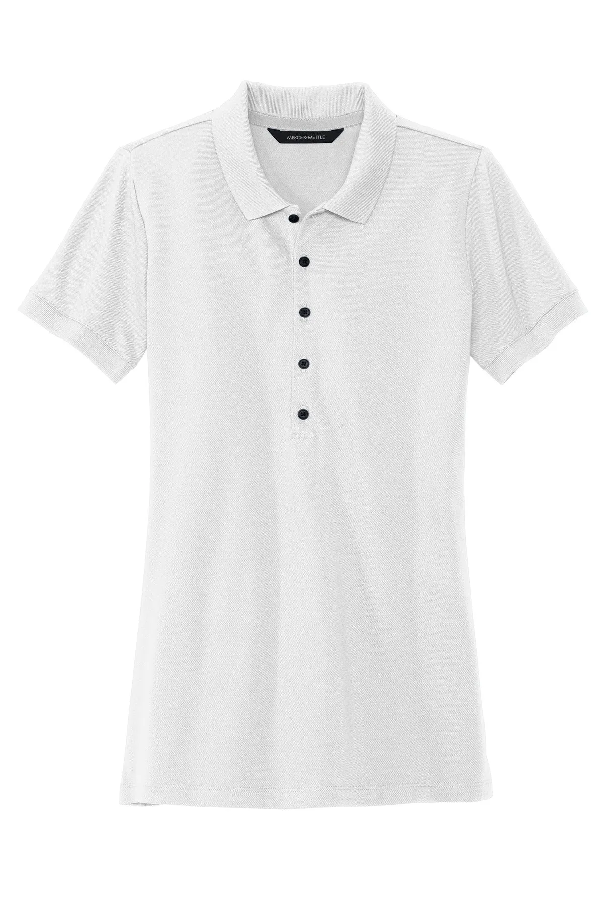Mercer Mettle™ Women's Stretch Heavyweight Pique Polo MM1001