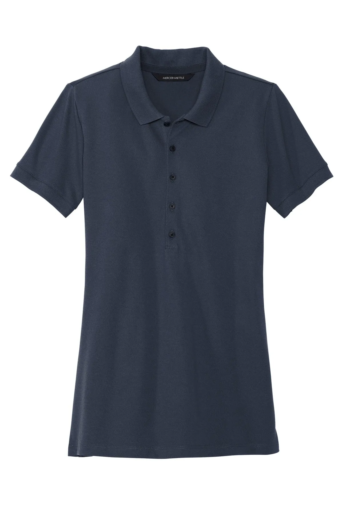Mercer Mettle™ Women's Stretch Heavyweight Pique Polo MM1001