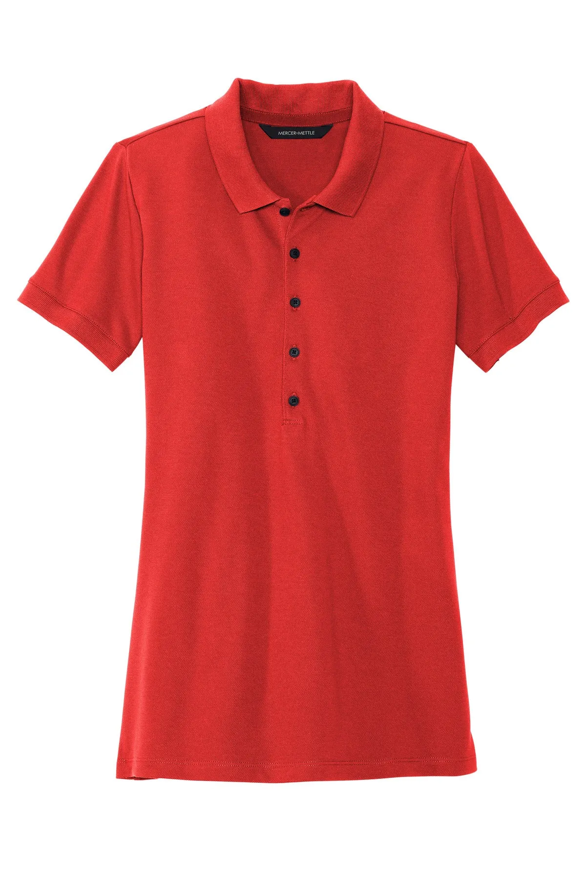 Mercer Mettle™ Women's Stretch Heavyweight Pique Polo MM1001
