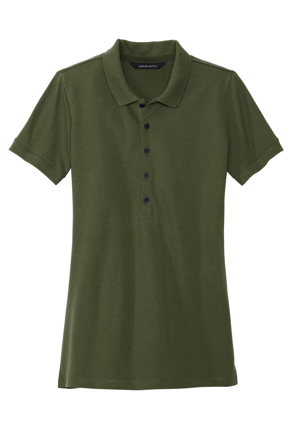 Mercer Mettle™ Women's Stretch Heavyweight Pique Polo MM1001