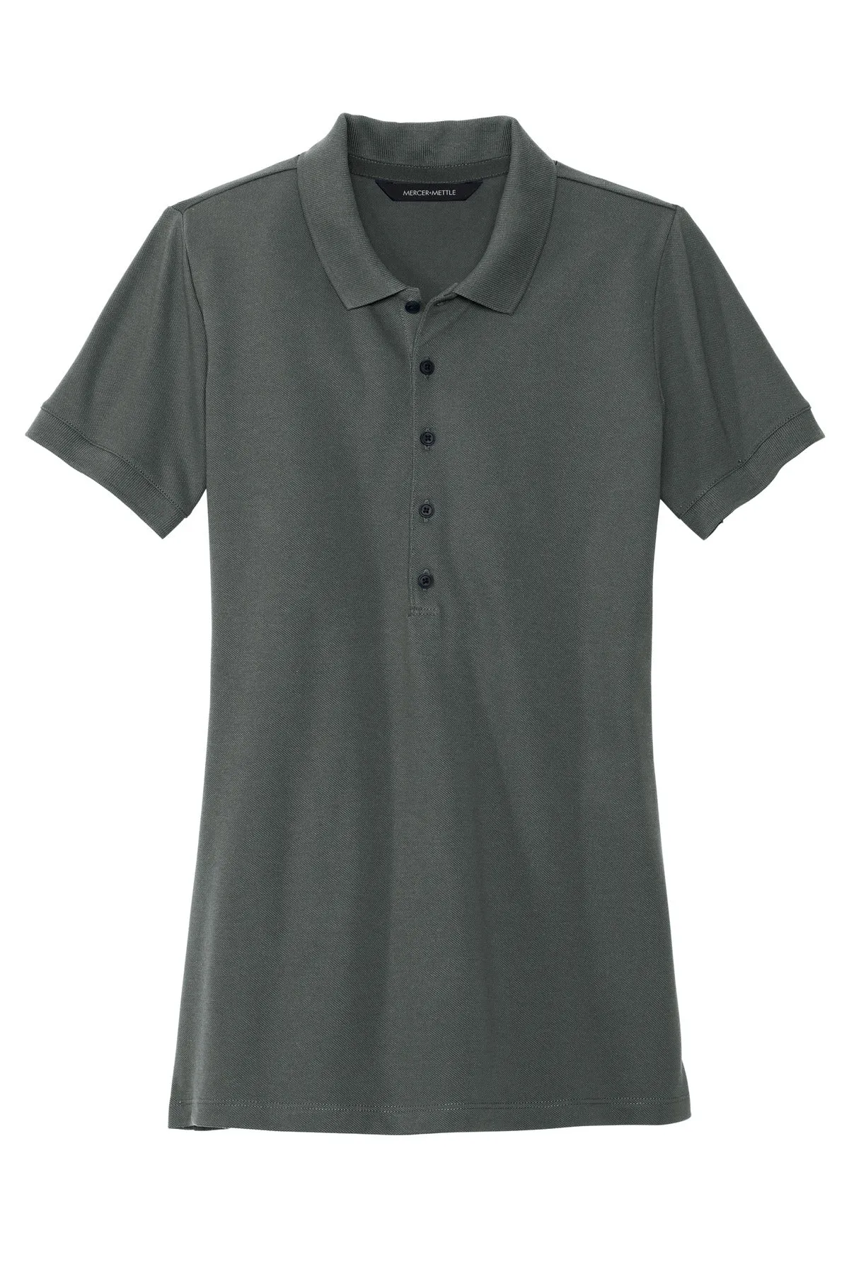 Mercer Mettle™ Women's Stretch Heavyweight Pique Polo MM1001