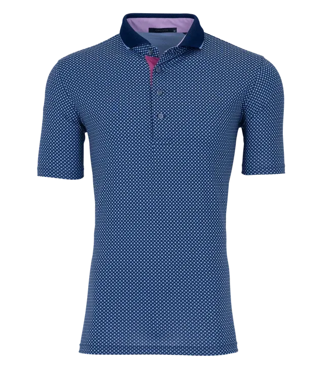 Midnight Sun Polo in Cloud by Greyson