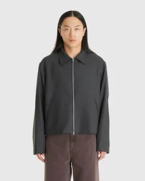 Mini Jacket Premium Charcoal Office Wool