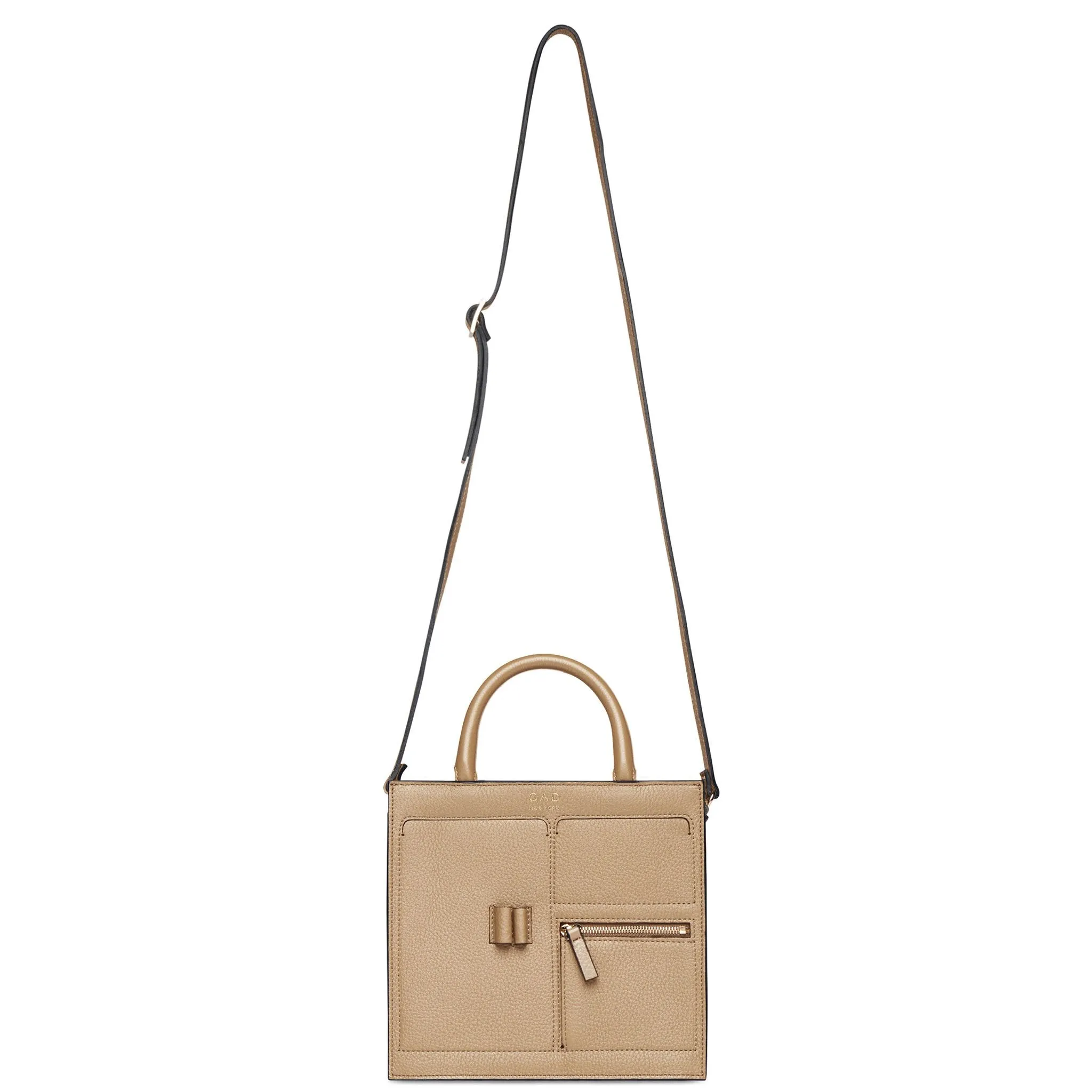 Mini Kit Zip Satchel - Sand