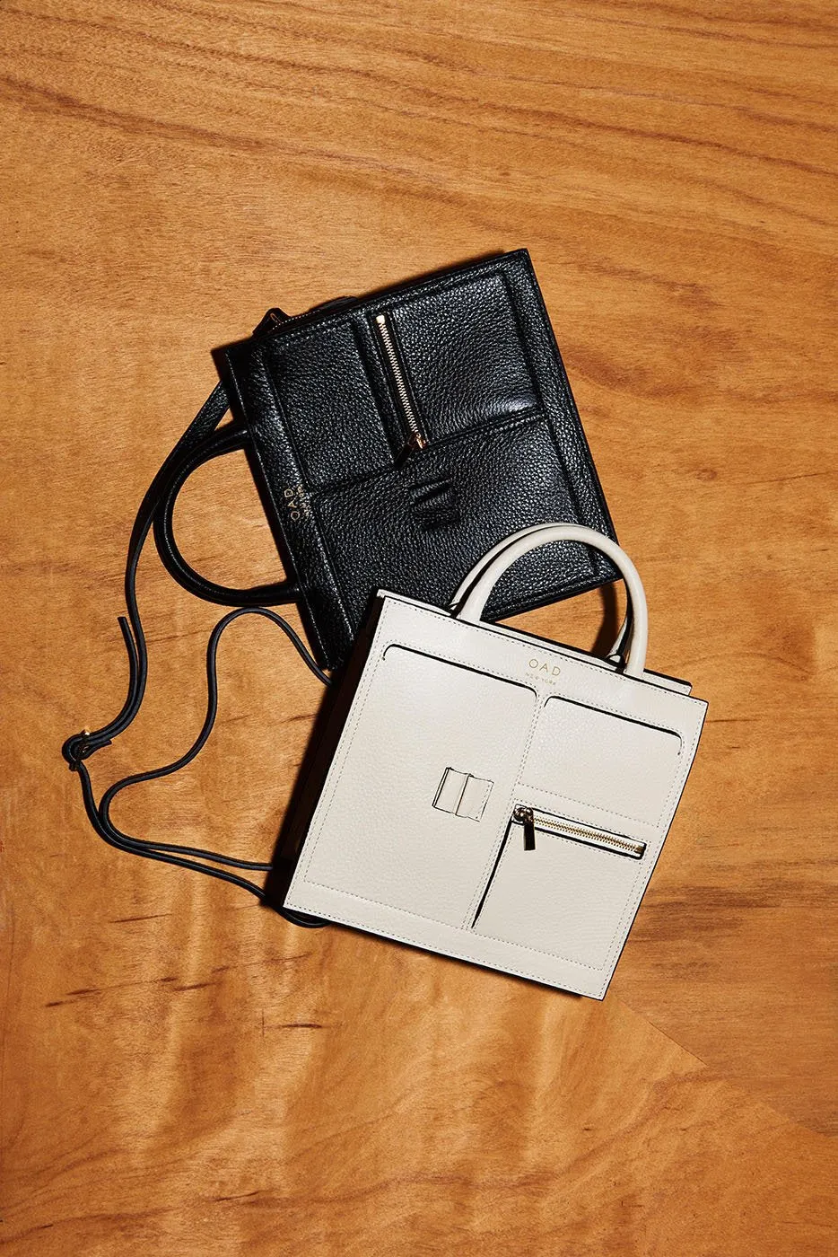 Mini Kit Zip Satchel - True Black