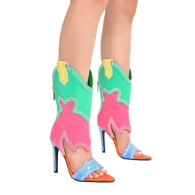 Nayaye Boots  {SOLD AS IS -MAY OR MAY NOT BE MISSING A STONE}