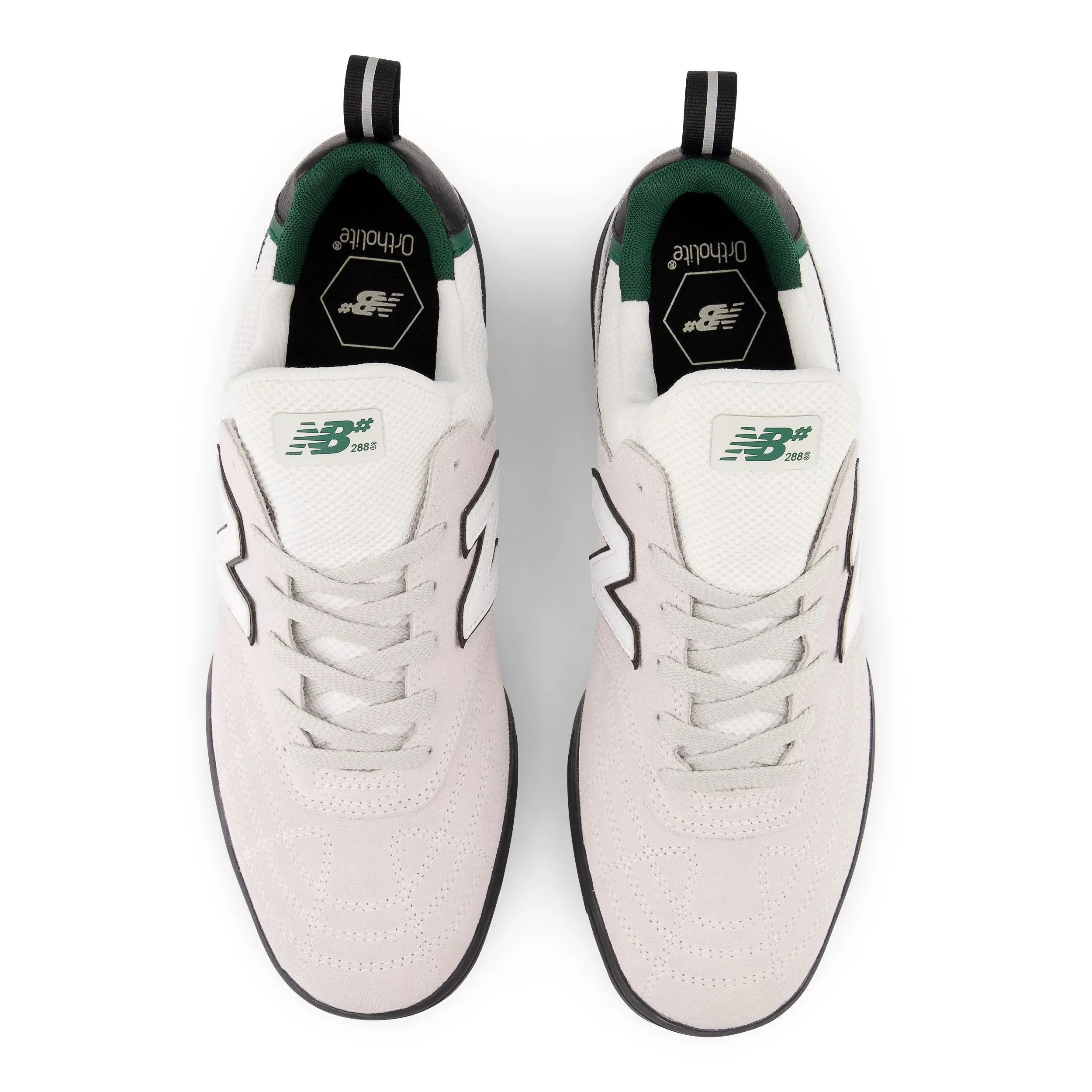New Balance Numeric 288 Sport Skateboard Shoe - Light Grey/Forest
