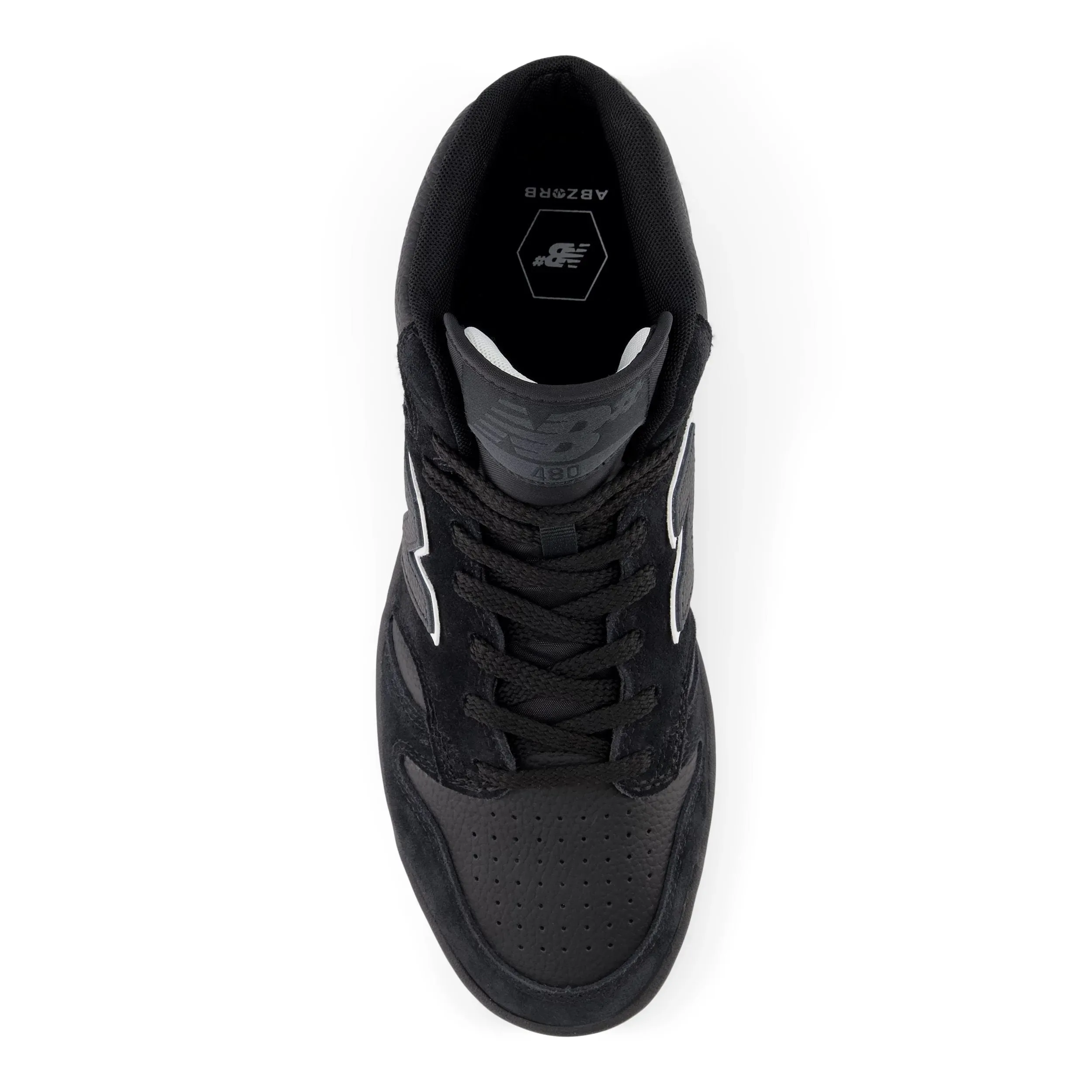 New Balance Numeric 480 High Skateboard Shoe - Black/Gum